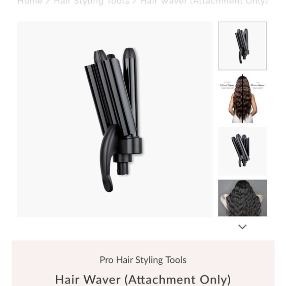 Curling wand three sizes and hair waver - Picture 4 of 4